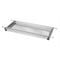 Rack de drainage de cuisine en acier inoxydable mural